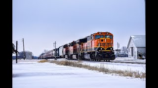 BNSF and CP action on New Years Eve 2020