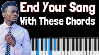 End your Song with these Chords | #gospelpiano tutorial