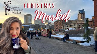 EUROPEAN CHRISTMAS MARKET | Union Depot Station, St Paul MN | Vlogmas 2021