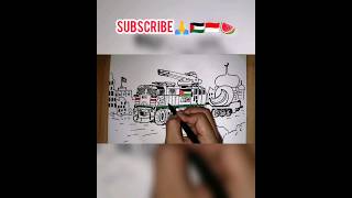 FREE PALESTINE🇵🇸🇮🇩,MENGGAMBAR KERETA API MODIF PAKAI SENJATA, LOKO CC 206 #menggambar #keretaapi