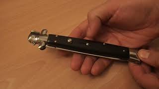 Opening and closing the knife AKC Bayonet