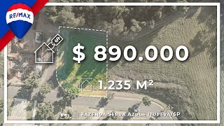 Terreno à venda, 1235 m² por R$ 890.000,00 - Fazenda Serra Azul - Itupeva/SP