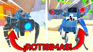 ¡El NUEVO MECH y la NUEVA SPIDER ESTAN ROTISIMOS!🔥😲 | Toilet tower defense Roblox