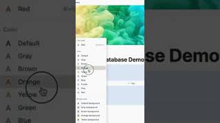 Create Colored Databases in #notion 🌈