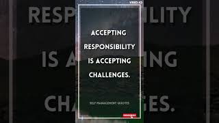 Accept Challenges in life #selfmanagement #motivatonalshorts #inspirationalquotes #shorts