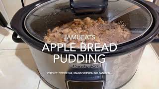 Apple Bread Pudding ni Jamueats