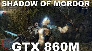 Shadow Of Mordor Benchmark GTX 860M | ASUS GL551JM