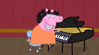 Peppa's mom becomes pianist