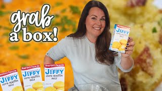 3 JIFFY corn muffin HACKS! | EASY RECIPES using JIFFY mix