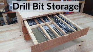 Drill Bit storage box  / Ξύλινο κουτί για αποθήκευση τρυπανιών