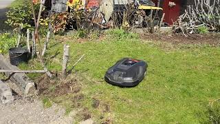 Husqvarna Automower 315x run between lawns