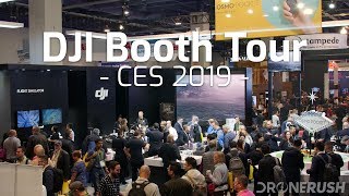 DJI Booth tour CES 2019