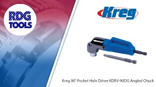 Kreg 90° Pocket Hole Driver KDRV 90DG Angled Chuck (RDG TOOLS)