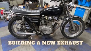 Build a exhaust for the XS /TX650