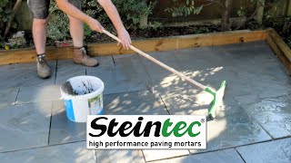 Patio Construction Using Steintec Mortars  Part 2: Tufftop