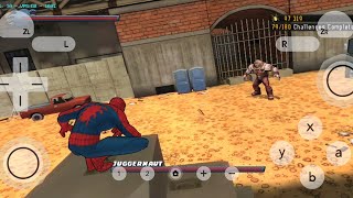 Pocophone F1 Spider-Man Shattered Dimensions Gameplay Using Classic Controller