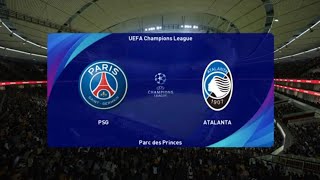 CHAMPION LEAGUE GROUP STAGE 4 [  PARIS SG  VS  ATALANTA ] gameplay