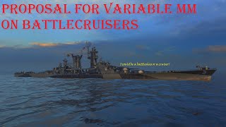 Proposal for Battlecruiser Matchmaking - World of Warships - #WoWS - #Battlecruiser - #Alaska