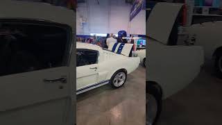 Electric classic Ford mustang #sema #ford #electric