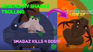 MOPE IO LEGENDARY SHABAZ KILLS BD FOUR TIMES EPIC SERVER TAKEOVER AND TROLLING || part 2