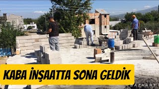 Kaba İnşaatta Sona Yaklaştık. Günlük vlog