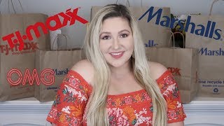 TJ MAXX & MARSHALLS MAKEUP HAUL HOME DECOR AND MORE! (EPIC)  | Laken Hughes