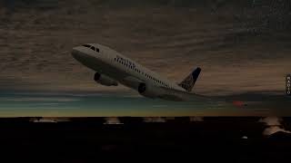 I Landed United Airbus A319 at Flagstaff Airport