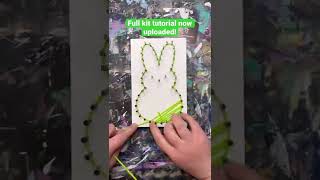 Full String Art Peep Tutorial in 15 seconds