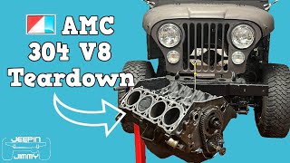 AMC 304 Teardown | '77 Jeep CJ7