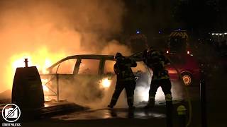 Troisième nuit de révolte au #Breil à Nantes après la mort d'Aboubakar - 6/7 juillet 2018