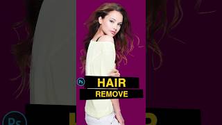 How to Remove Background Hair in just minutes Photoshop Tutorial #photography #photoshop #tutorial