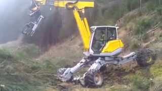 Menzi Muck M545 mit Woodcracker