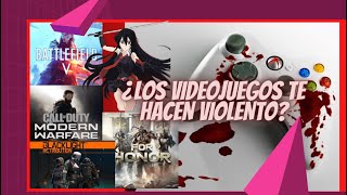 ¿LOS VIDEOJUEGOS TE HACEN VIOLENTO?