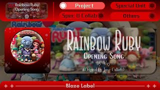 [Blaze Cover] Jane Callista - Rainbow Ruby Opening Song