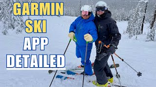 Garmin Skiing APP All You Need to Know | Epic Powder Day, Live Track, Setup, Highlights & More