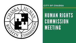 Chaska Human Rights Commission Meeting 4.27.23