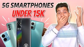 Top 5 Best 5G Smartphones Under Rs. 15,000 😌 Powerful Smartphones