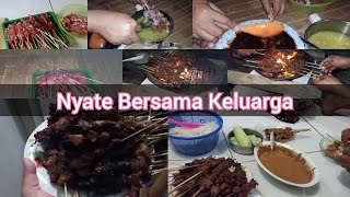 Membuat Sate Enak,Lezat,Gurih Bersama Keluarga