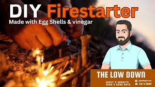 DIY Firestarter from Egg Shells and Vinegar: A Step-by-Step Guide