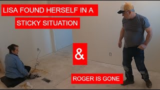 Mobile Home Renovation-Self Leveling Underlayment