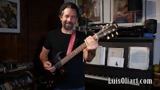 Luis Oliart -  Open C Blues Rock with Slide - Guitars and Amps