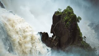 Barron Falls Flooded in the Wet Season - Cinematic 4K