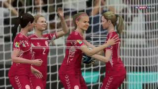 ANGLETERRE DANEMARK POULES COUPE DU MONDE FEMININE FIFA 23