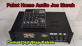 Paket Power Mixer Home Audio