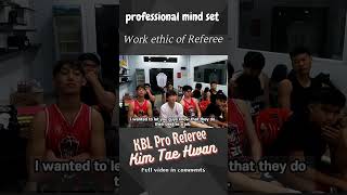 How Korean referee treat their jobs