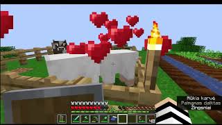 Minecraft Deimantai?/////// Survival Su Spinexer