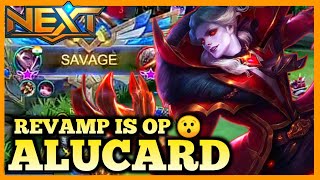 REVAMP ALUCARD BEST BUILD 2020, ALUCARD MOBILE LEGENDS, ALUCARD SAVAGE GAMEPLAY, MLBB