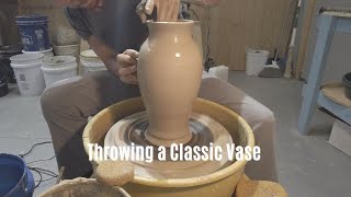 How Tall Can I Make a 5lb Classic Vase? Pottery Throwing