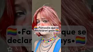 🏳️‍🌈•Famos@s que se declararon gays•🏳️‍🌈 Pt1 CC. Me! || #shorts #famosos #lgbt #parati