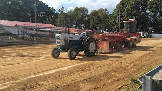 Ford 6000 pulling at Idaville